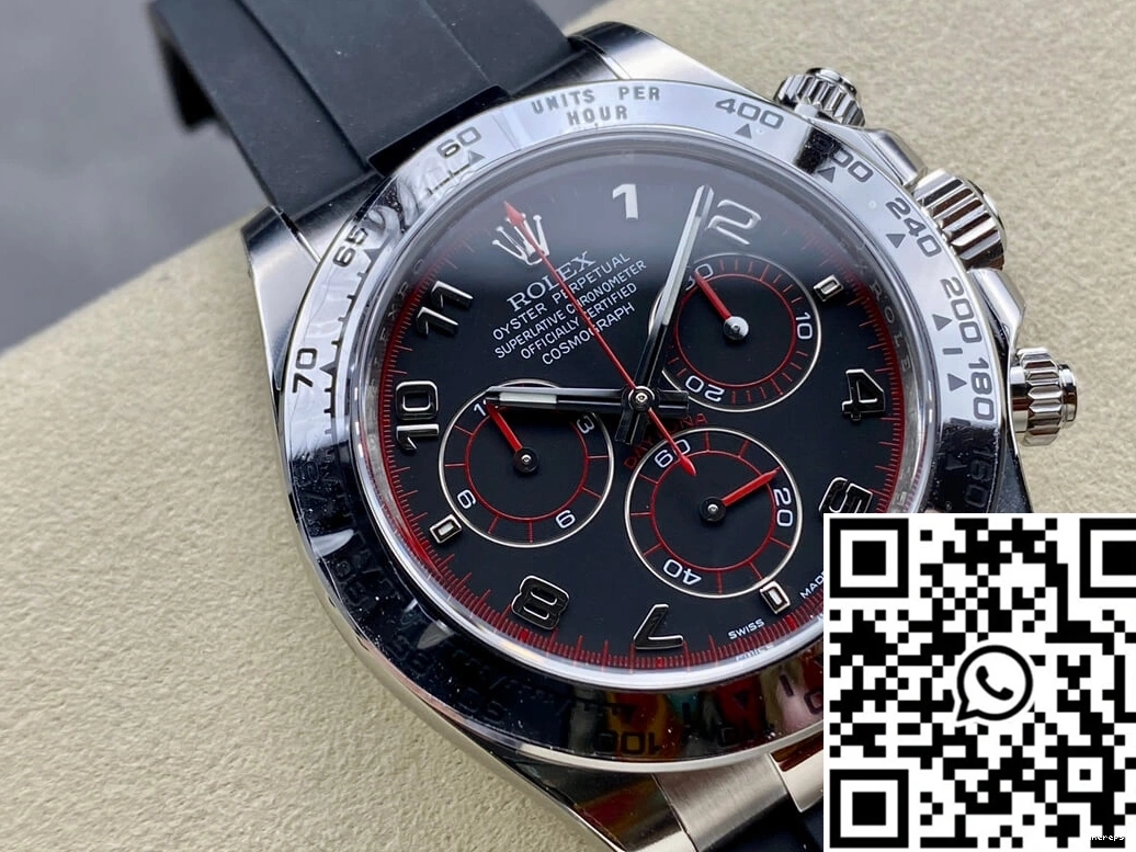 Daytona OnTrend Black Factory Rolex Clean Dial 116509 Cosmograph 1071 0728